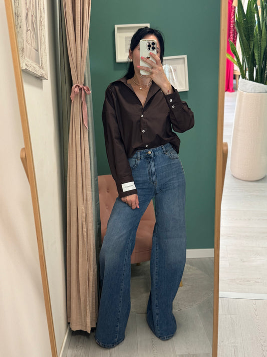 RELISH - Jeans ampio a vita alta