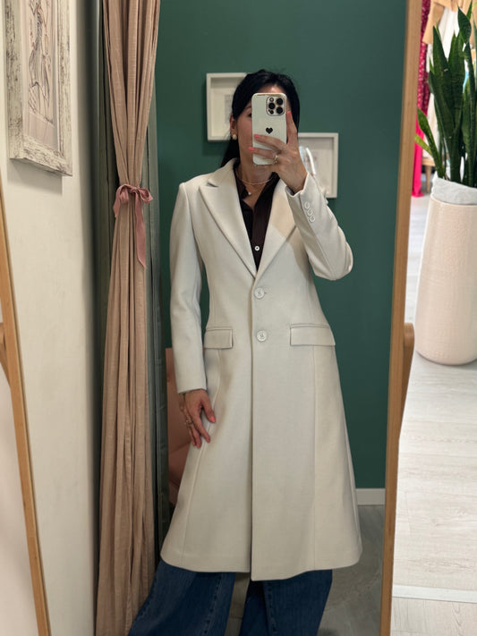 RELISH - Cappotto "King" lungo monopetto