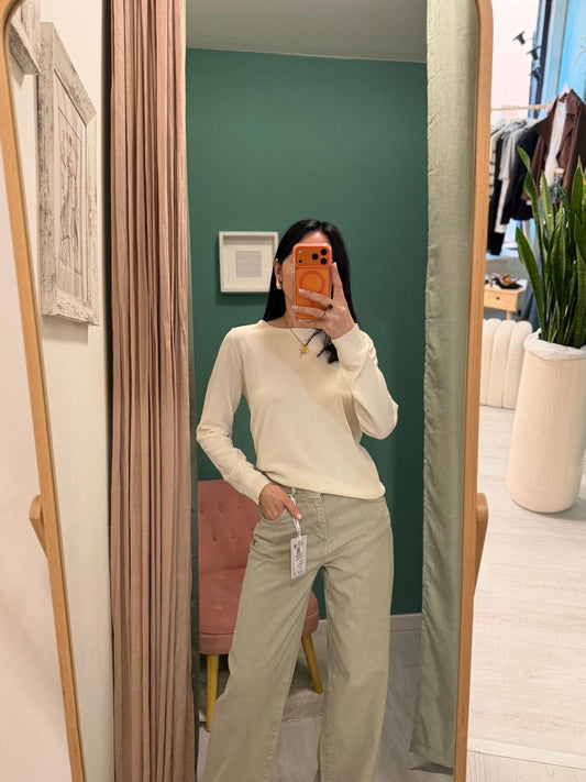 SUSY MIX - Maglia scollo a barca