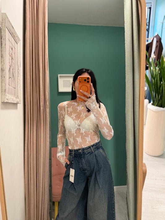 SUSY MIX - Maglia in pizzo