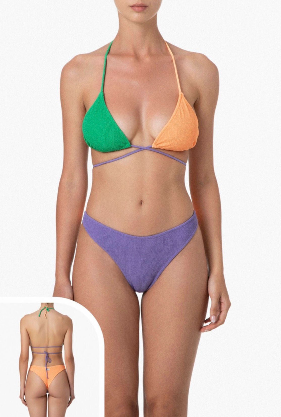 ME FUI - Bikini triangolo con incrocio
