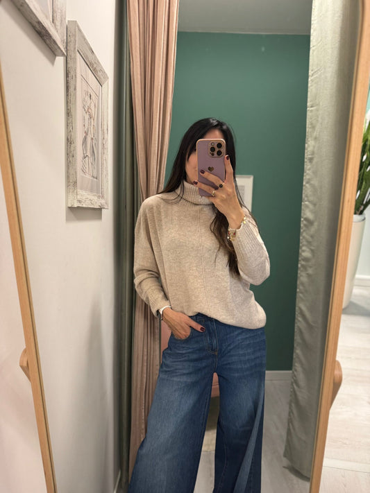 MIDDLEMIST'S - Maglione collo alto a ciambella